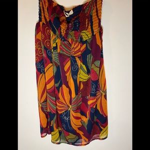 Roxy strapless sundress or top